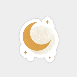 Moon Sparkle - Celestial Art Sticker